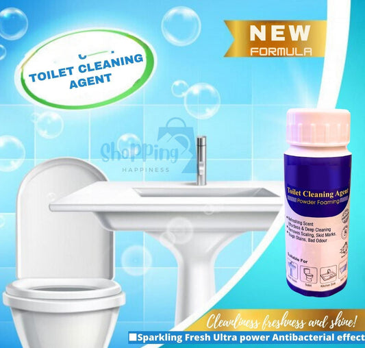 Magic Foam Toilet Cleaning Powder (Pack of 2) – Powerful Stain Remover & Deodorizer 🚽✨