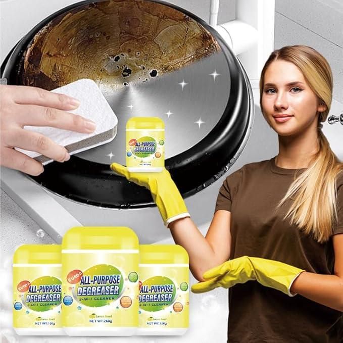 3-in-1 All-Purpose Power Degreaser (Pack of 2) – Heavy Duty Oil & Grime Remover 💪✨