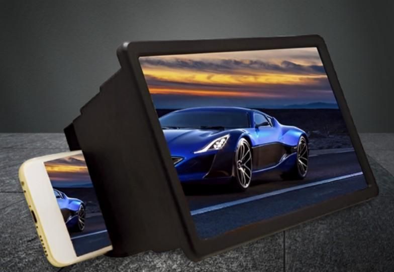 HD Mobile Screen Magnifier – 5X Large Screen Expander & Portable 3D Movie Amplifier for All Smartphones 📱🎥
