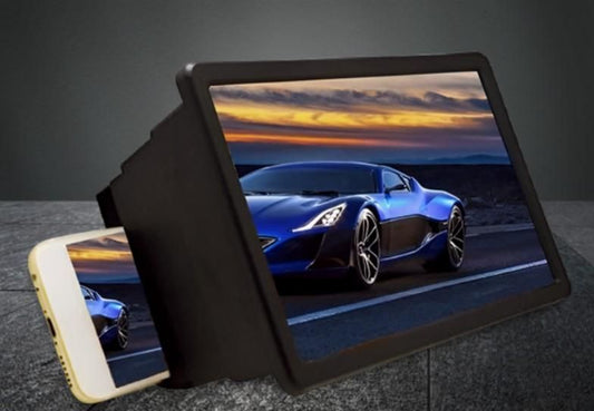 HD Mobile Screen Magnifier – 5X Large Screen Expander & Portable 3D Movie Amplifier for All Smartphones 📱🎥