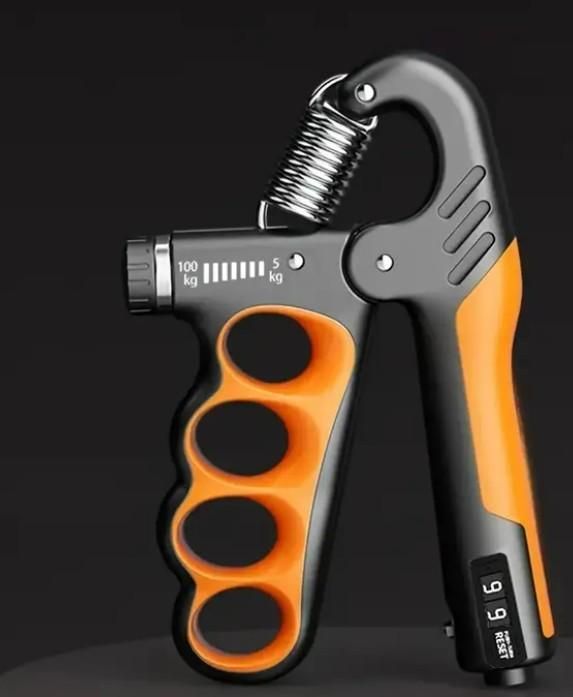 Adjustable Hand Grip Strengthener – 10kg to 60kg Heavy-Duty Finger & Forearm Exerciser 🦾💥