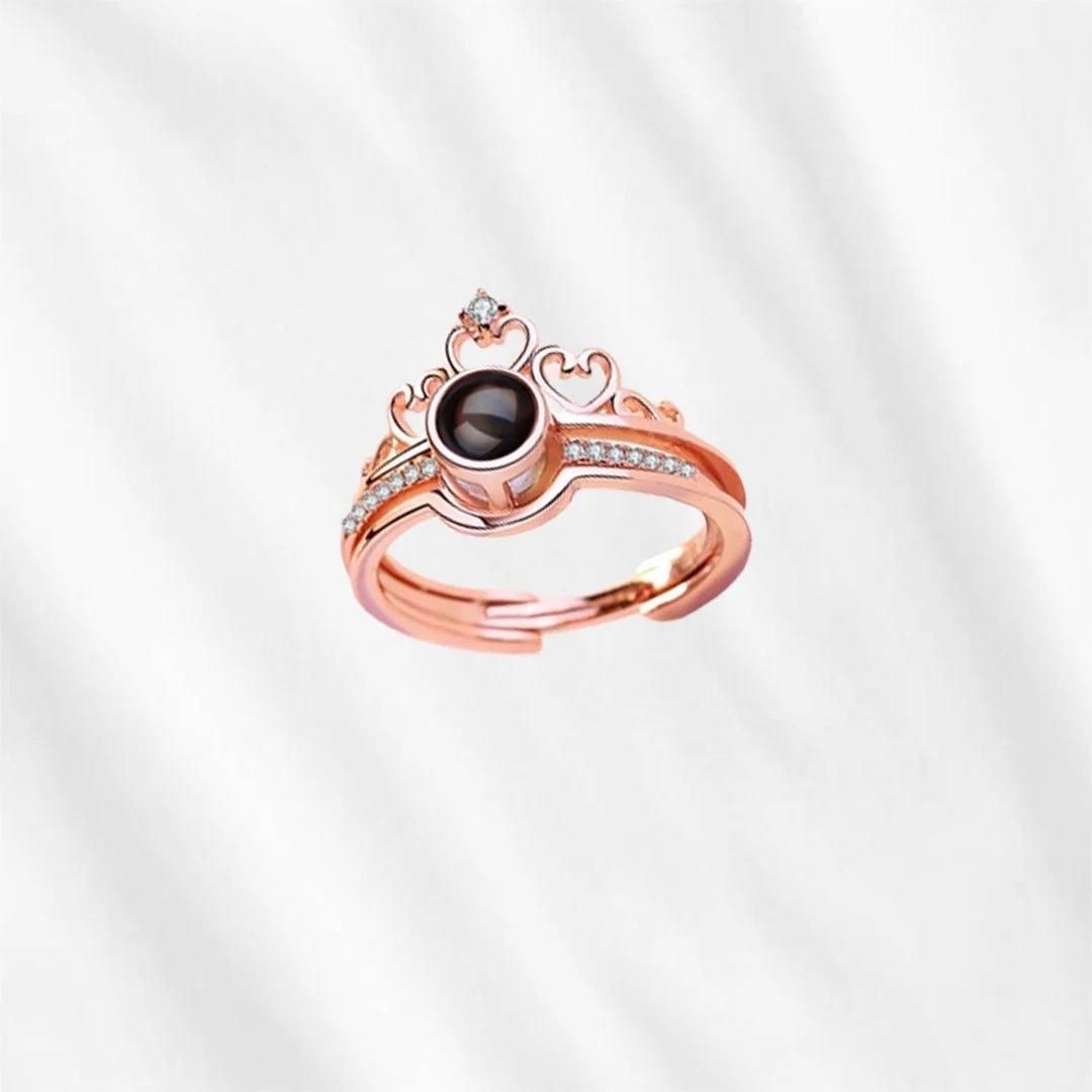 "I Love You" in 100 Languages Projection Ring – Adjustable Romantic Gesture Ring 💍❤️