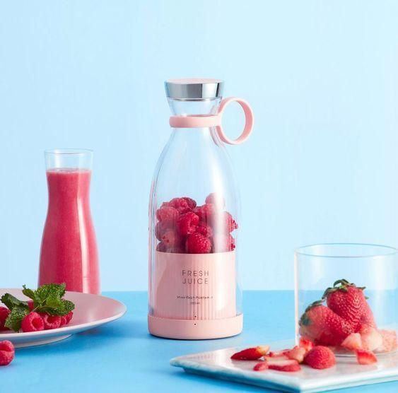 Portable Rechargeable Mini Smoothie Blender – USB Wireless Juicer Bottle for Travel, Gym & Office 🍓🔋🥤