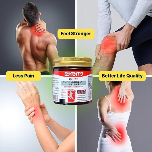 Instant Pain Relief Soothing Massage Gel (Pack of 2) – Deep Penetrating Formula for Joint & Muscle Comfort 🧊🩹