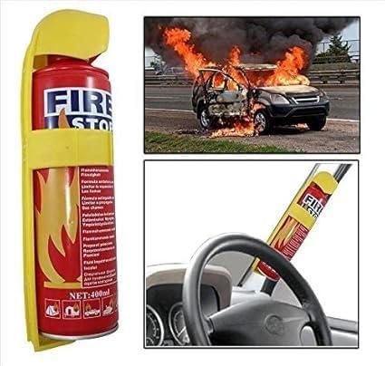 Car Fire Stop Emergency Spray (500ml) – Portable Flame Suppressant for Cars, Kitchens & Homes 🚗🔥🛡️