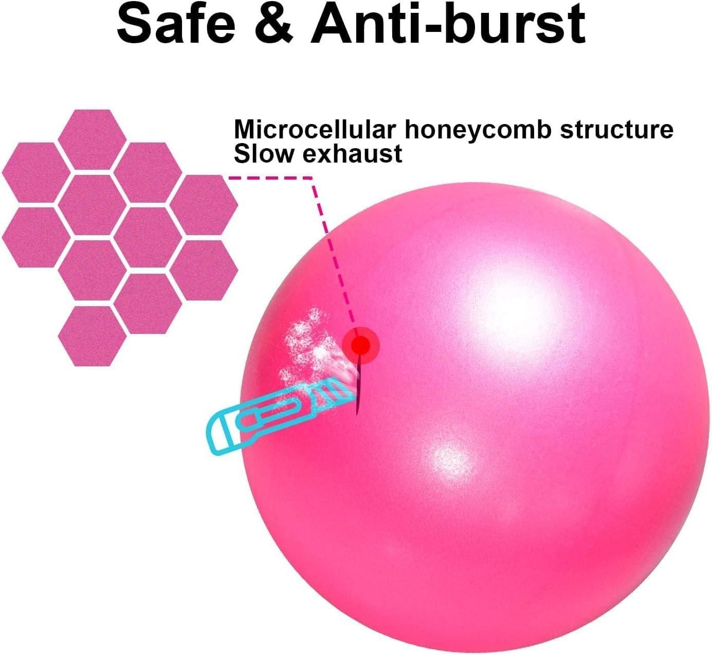9-Inch Mini Yoga Ball – Anti-Burst Pilates Ball for Core Strength, Balance & Physical Therapy 🧘‍♀️🏐