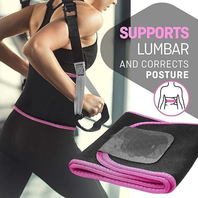 Advanced Adjustable Waist Trimmer Belt – Sweat-Enhancing Sauna Belt for Men & Women 🏋️‍♀️🔥