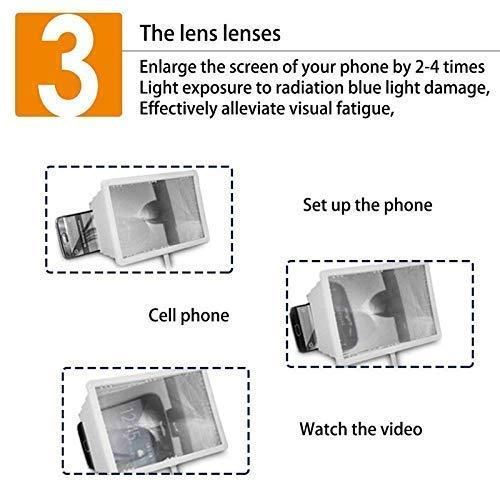 HD Mobile Screen Magnifier – 5X Large Screen Expander & Portable 3D Movie Amplifier for All Smartphones 📱🎥