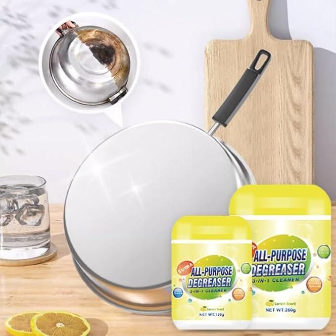 3-in-1 All-Purpose Power Degreaser (Pack of 2) – Heavy Duty Oil & Grime Remover 💪✨