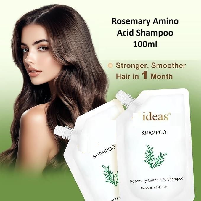 Rosemary & Amino Acid Hair Growth Shampoo (Pack of 2) – Scalp Nourishing & Anti-Hair Fall Cleanser for Men & Women 🌿🚿✨