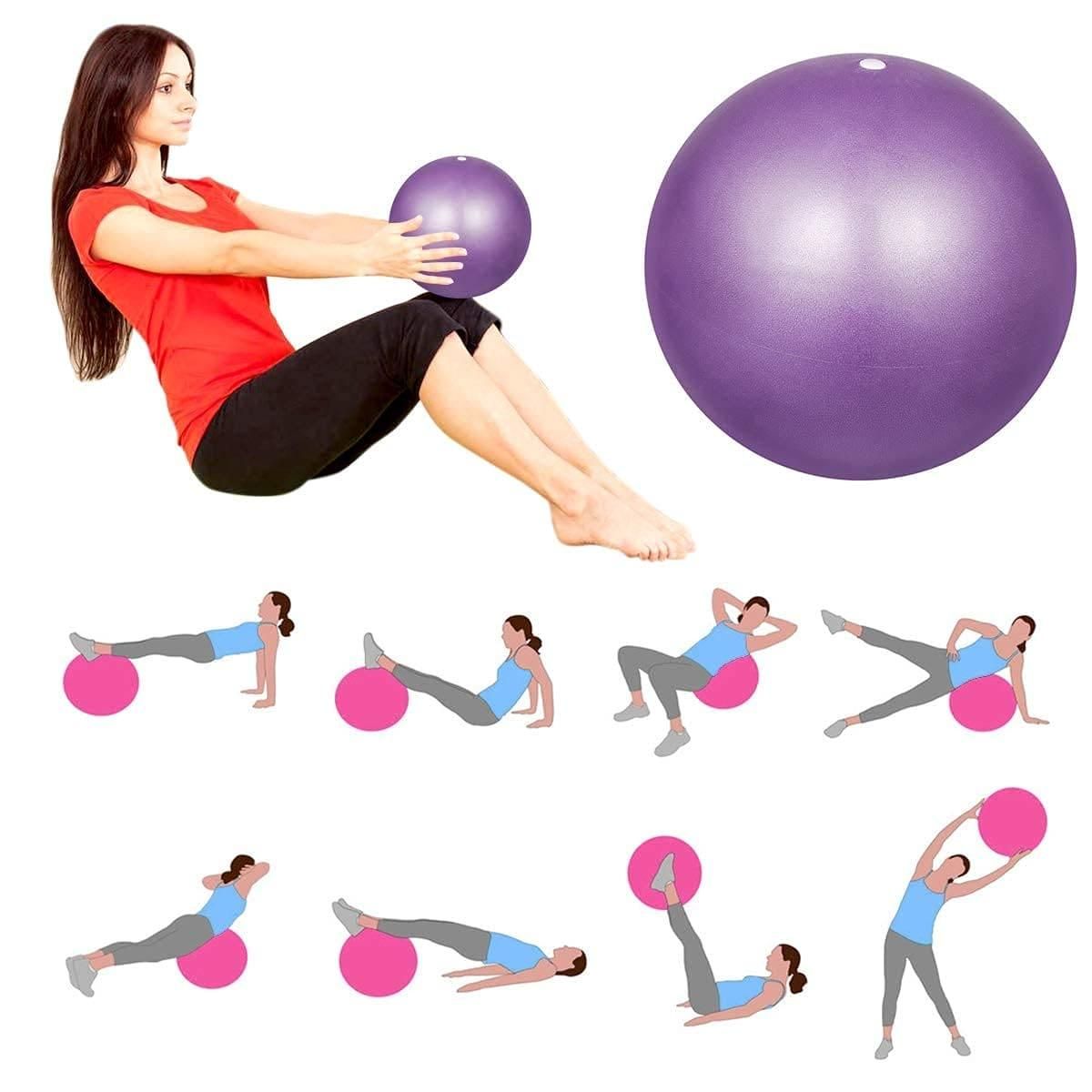 9-Inch Mini Yoga Ball – Anti-Burst Pilates Ball for Core Strength, Balance & Physical Therapy 🧘‍♀️🏐